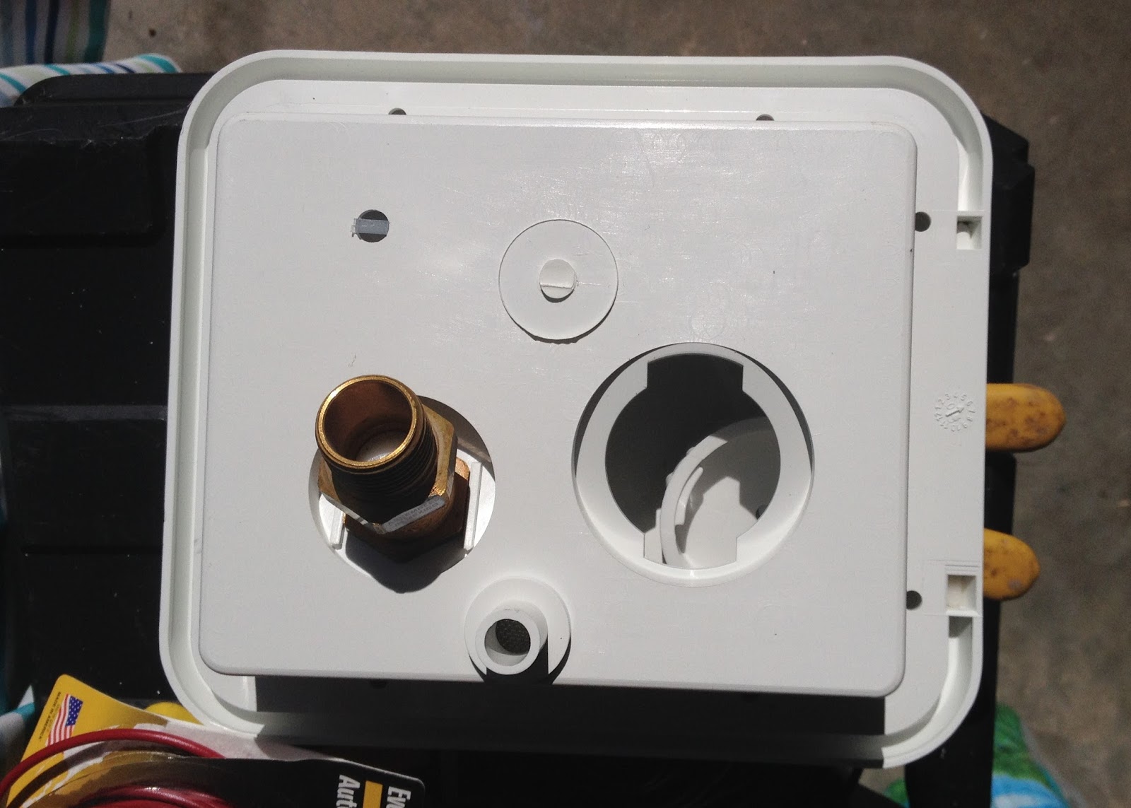 The Old Salt Replace Gravity/Fill Water RV Connection (Water Pump