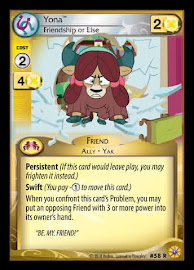 My Little Pony Yona, Friendship or Else Friends Forever CCG Card