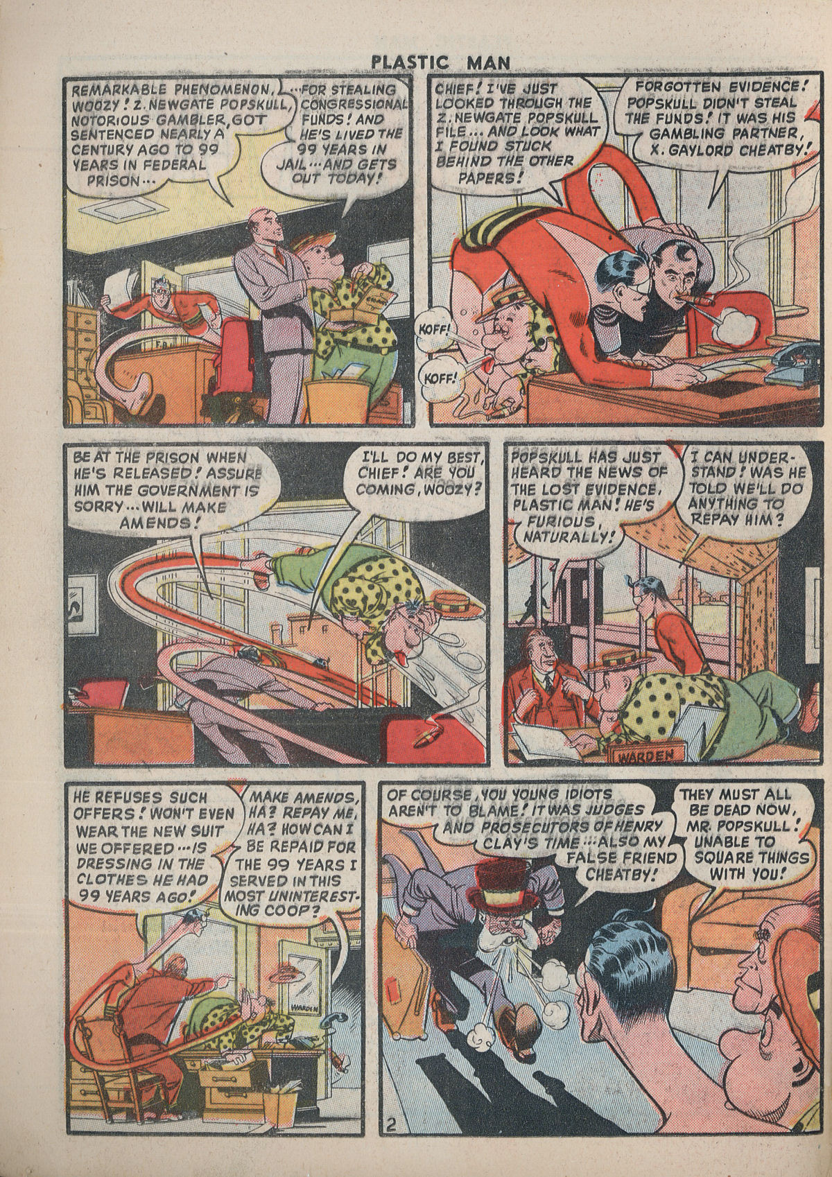 Read online Plastic Man (1943) comic -  Issue #18 - 25