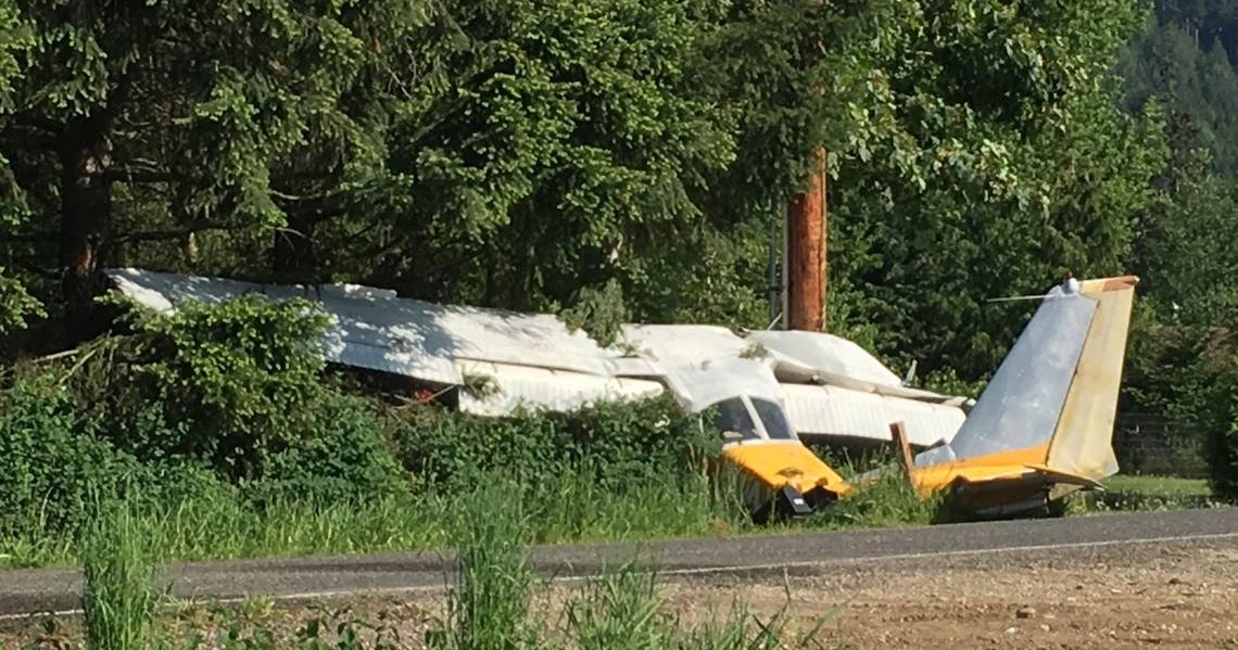 Kathryn's Report Cessna 172G Skyhawk, N4144L Accident occurred May 14, 2018 in Nooksack