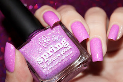 Swatch of the nail polish "Spring" from Picture Polish Swatch of the nail polish "Spring" from Picture Polish