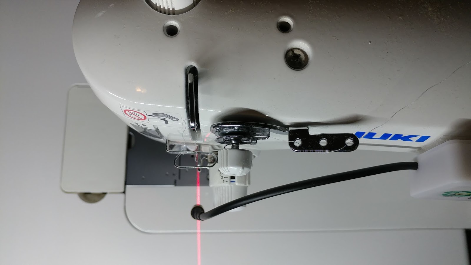 Slice of Pi Quilts Adding a laser to ANY sewing machine!