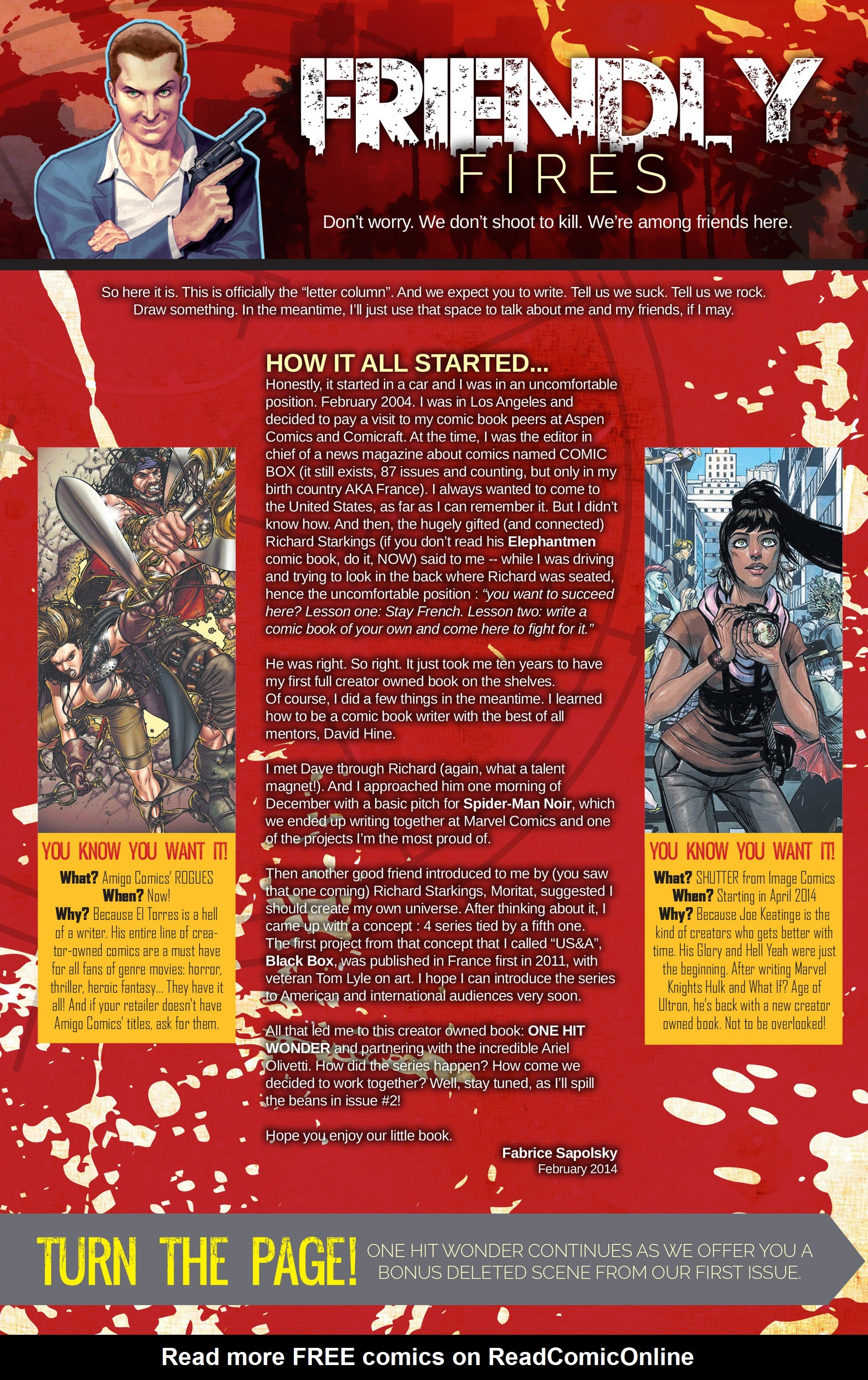 Read online One-Hit Wonder comic -  Issue #1 - 25