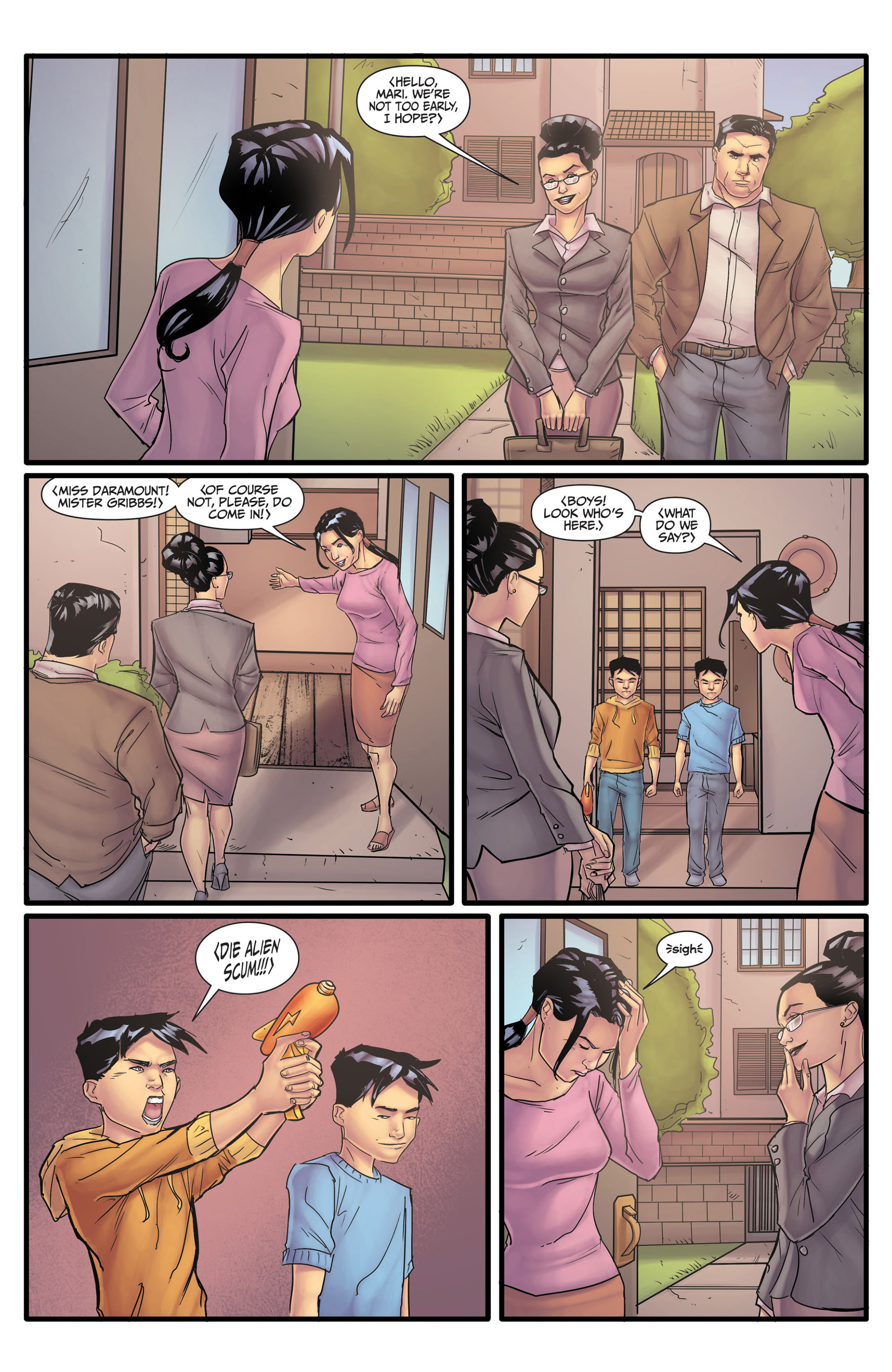 Read online Morning Glories comic -  Issue #9 - 6