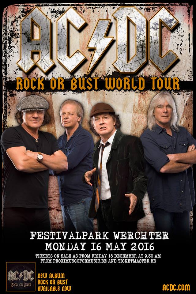 AC/DC Belgium 'Bedlam in Belgium Blog' - ACDC België / Belgique