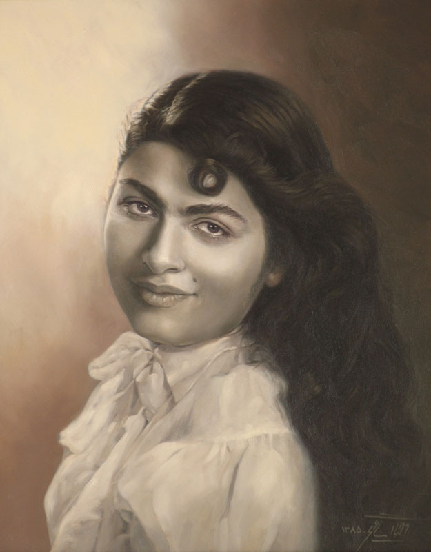 Farahnaz Saatchi | Iranian Painter | Portrait Painter