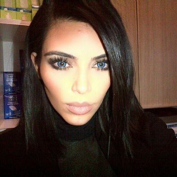 Colorful contact lenses look great!