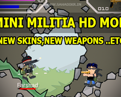 Featured image of post Mmpkm Mini Militia Apk Download Battle with up to 6 players online in this 2d fun cartoon themed cross between soldat and halo inspired on the original stickman shooter doodle army