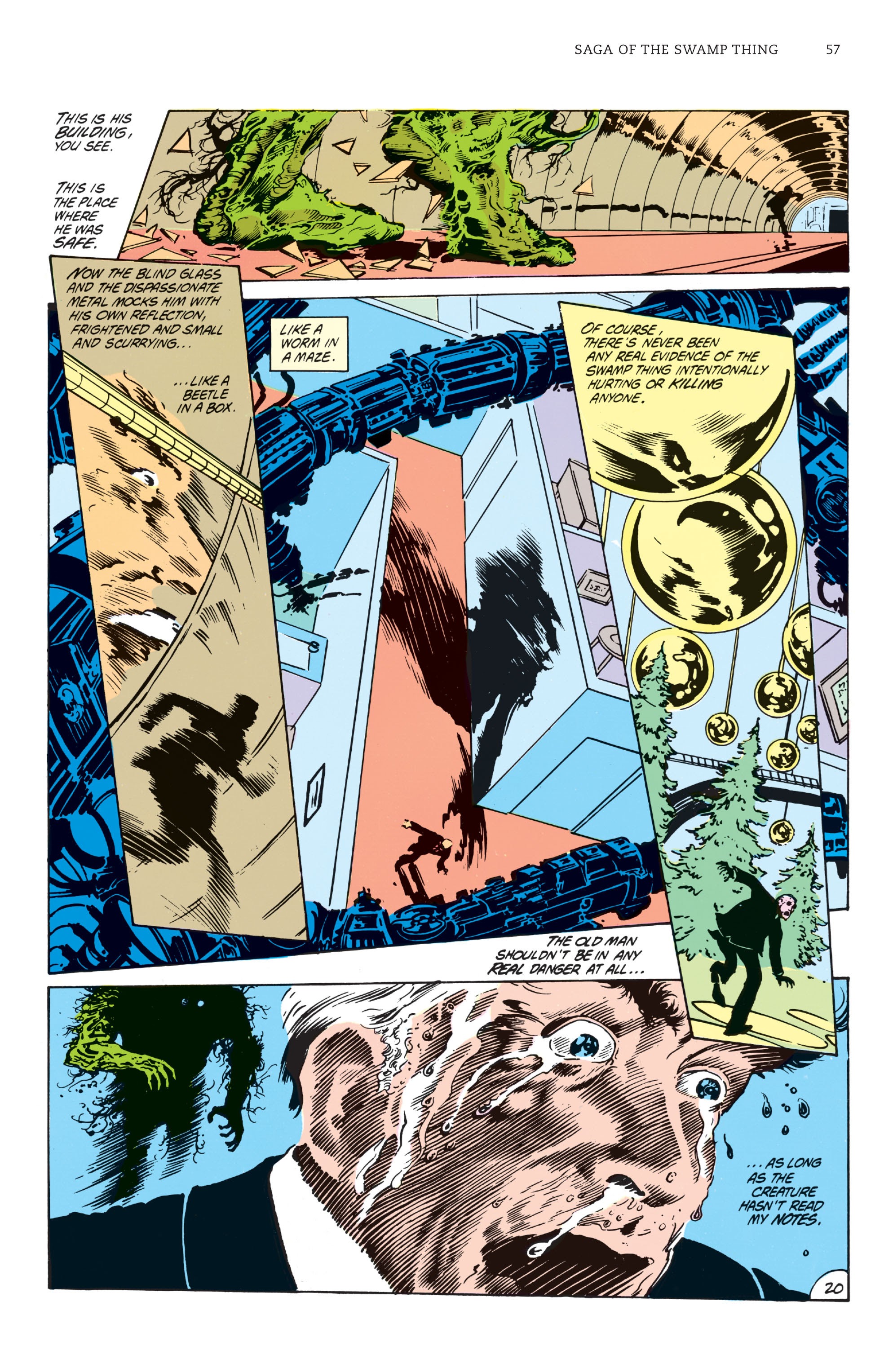 Read online Saga of the Swamp Thing comic -  Issue # TPB 1 (Part 1) - 56