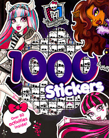 Monster High 1000 Stickers Book Item