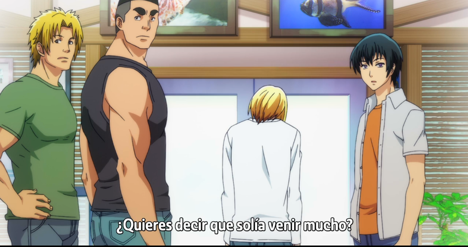 Grand Blue anime 2 sub español