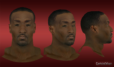 NBA 2K13 Kendrick Perkins Cyberface Mod