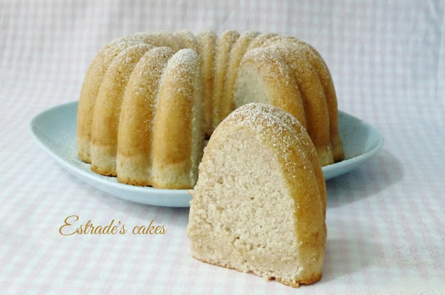 receta de bizcocho celestial de canela - corte