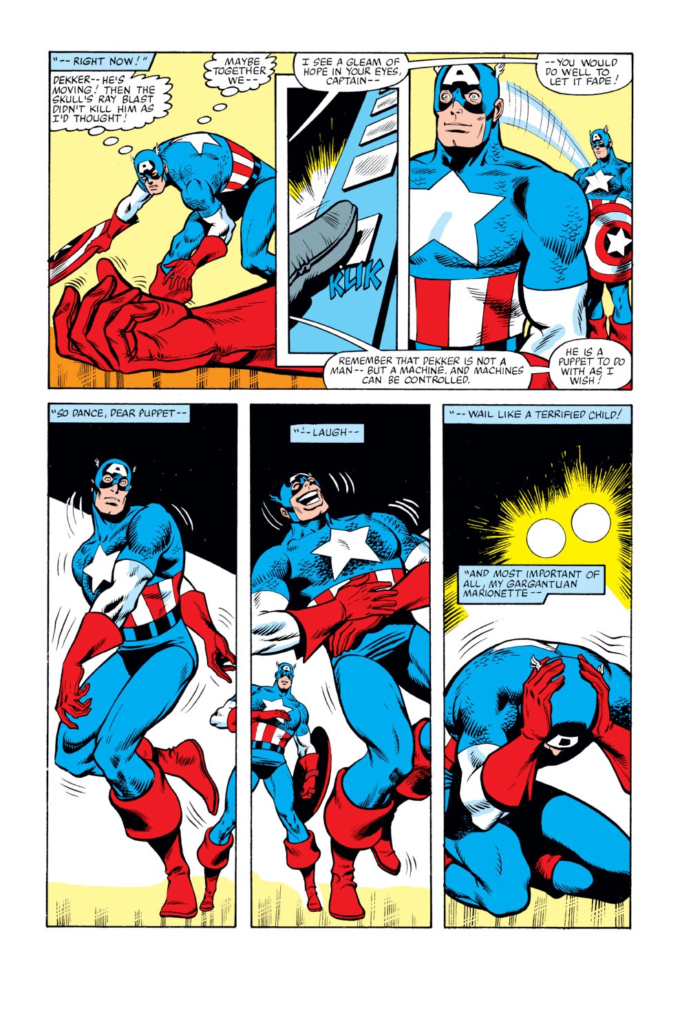 Read online Captain America (1968) comic -  Issue #263 - 5
