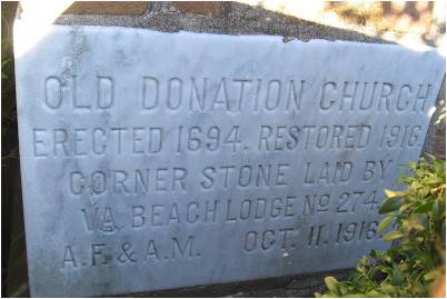 Old Donation Church: The Time Capsule