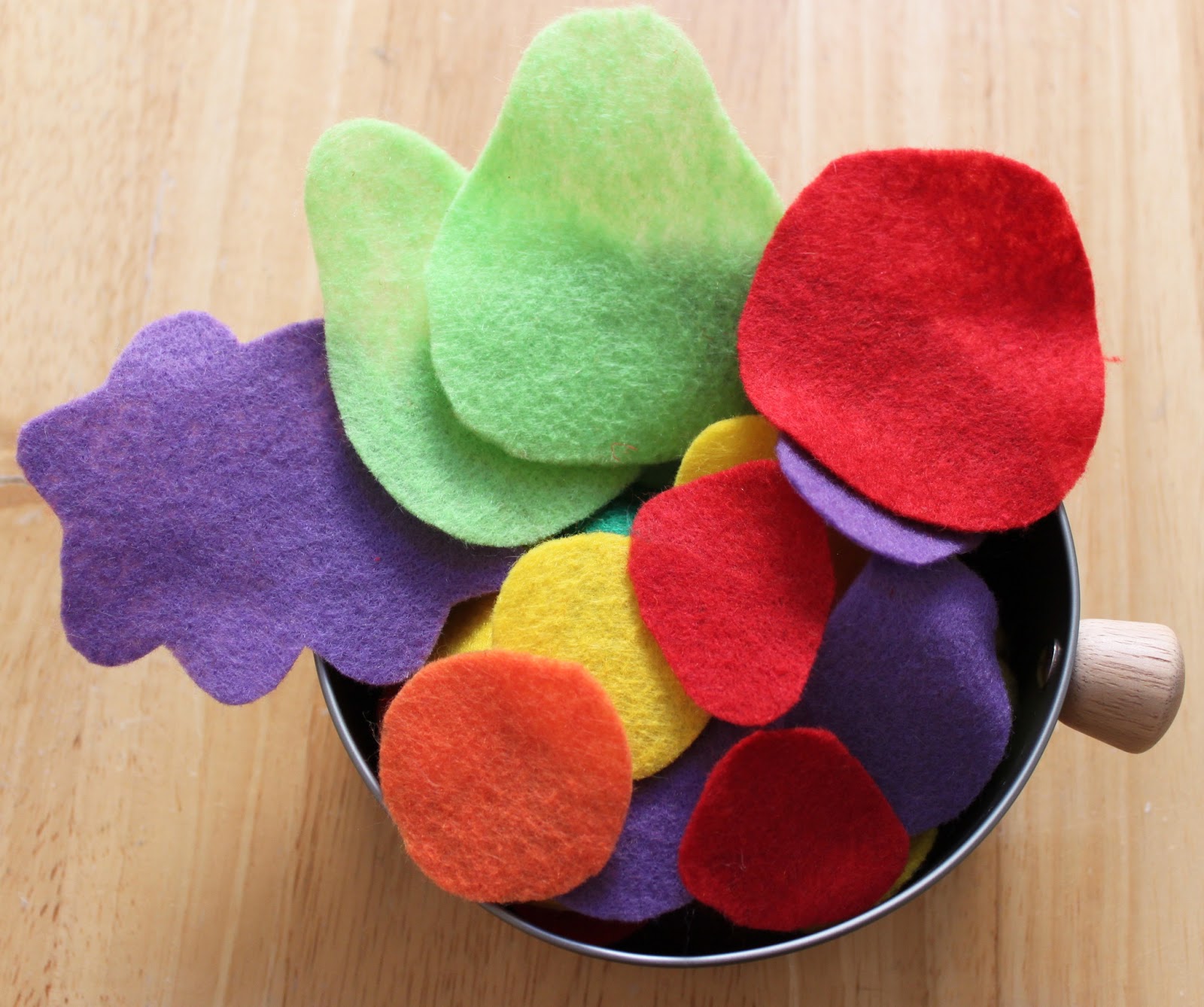 Seedlings Nursery School SuperEasy DIY Felt Food