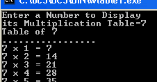 Program Multiplication Table by While Loop ~ C++ Tutorial With Basic ...