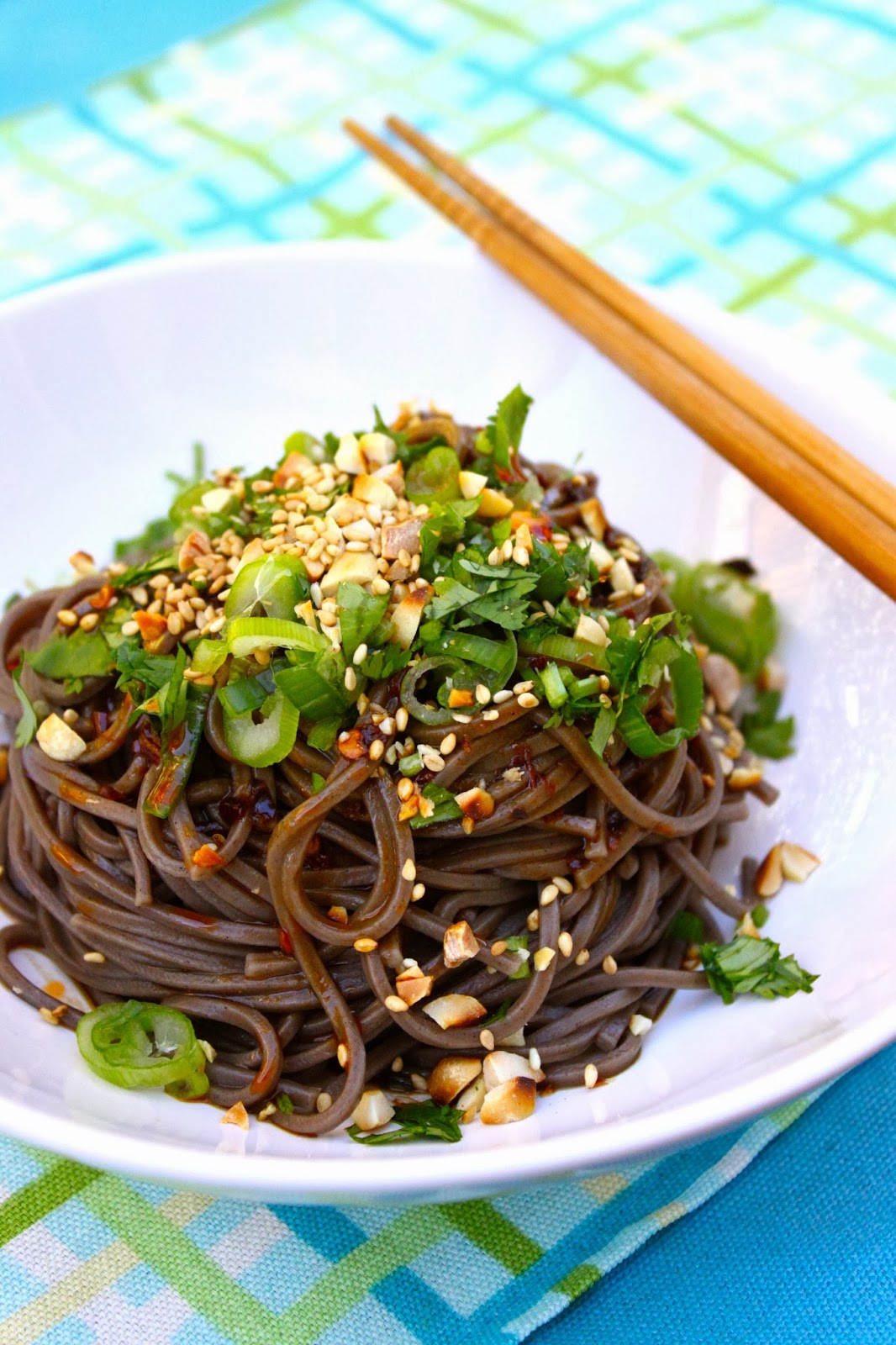 Simply June Cold Spicy Soba Noodles