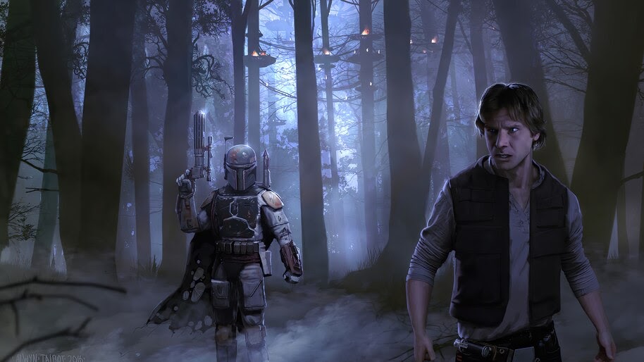 Han Solo, Boba Fett, Star Wars, 4K, #7.973