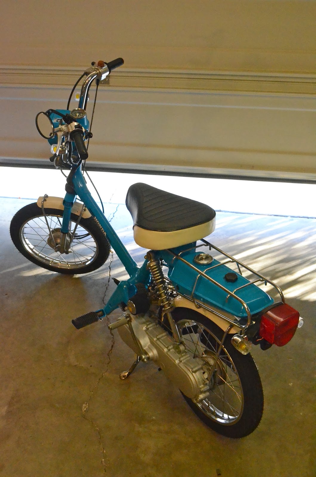 Rusty Bolt Garage: 1981 HONDA NC50 EXPRESS- Customer Bike ... honda cb160 wiring 