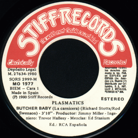 Plasmatics Butcher baby 1980