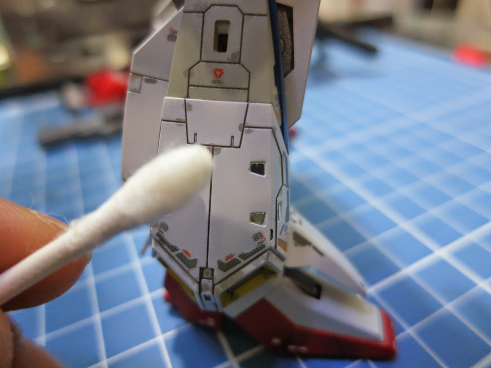 S S G U N P L A panel wash with tamiya's panel line accent color