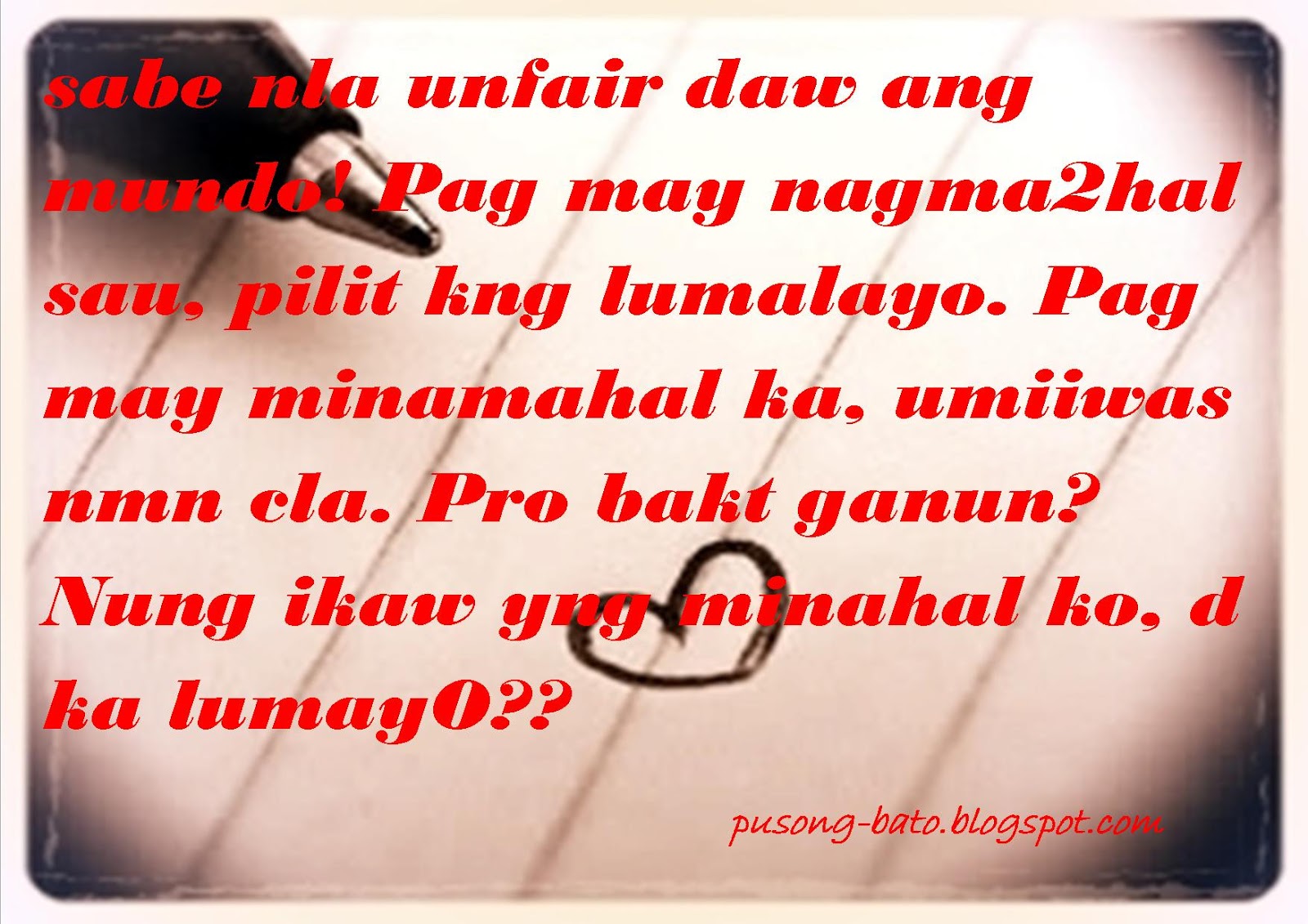 Tagalog Love Quotes Tumblr Quote Image Quoteko Tagalog Birthday