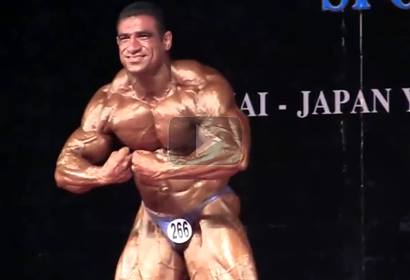 Alireza Asadollahi Posing Routine