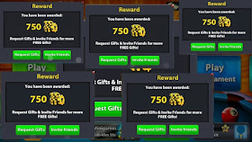8 Ball Pool Gifts Links 30th December 2017