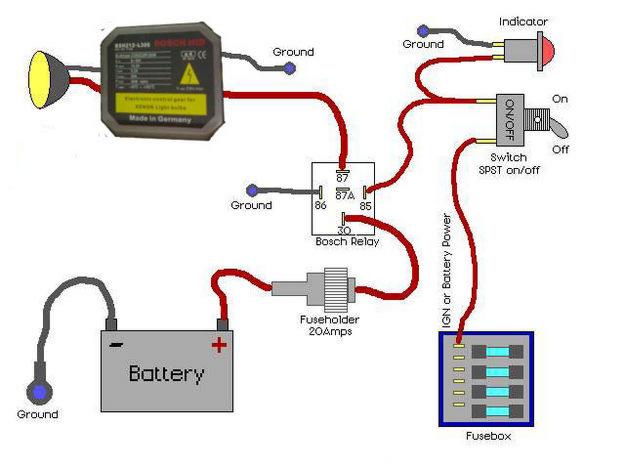 HID installation on motorcycle - Techy at day, Blogger at noon, and a