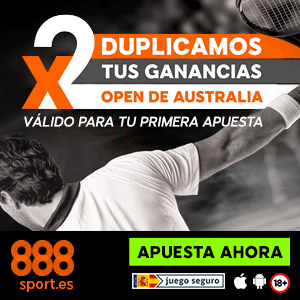 888sport duplica tus ganancias Open de Australia + 150 euros 888sport duplica tus ganancias Open de Australia + 150 euros