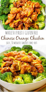 Easy Whole30 Chinese Orange Chicken
