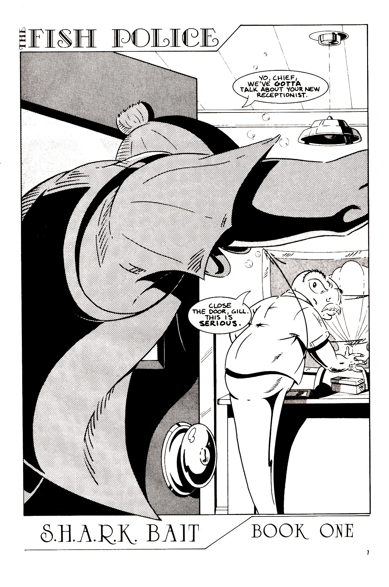 Read online The Fish Police comic -  Issue #6 - 10