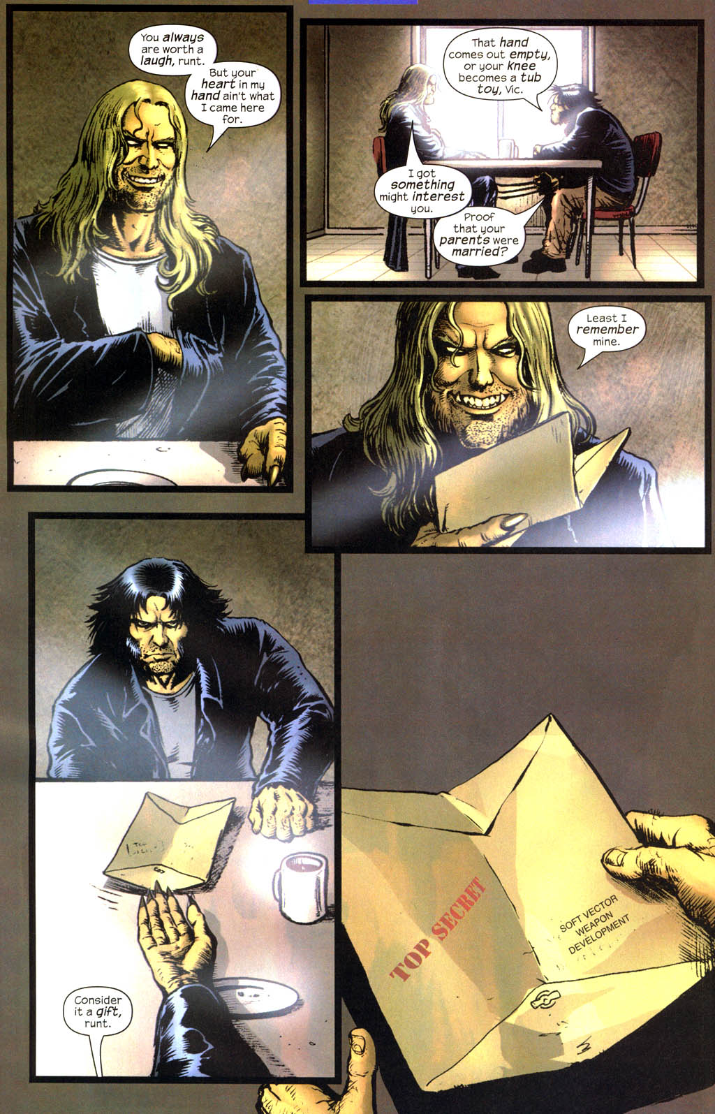 Read online Wolverine (2003) comic - Issue #13 - 21
