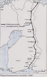 Salpalinjan linnoitussuunnitelma 1940