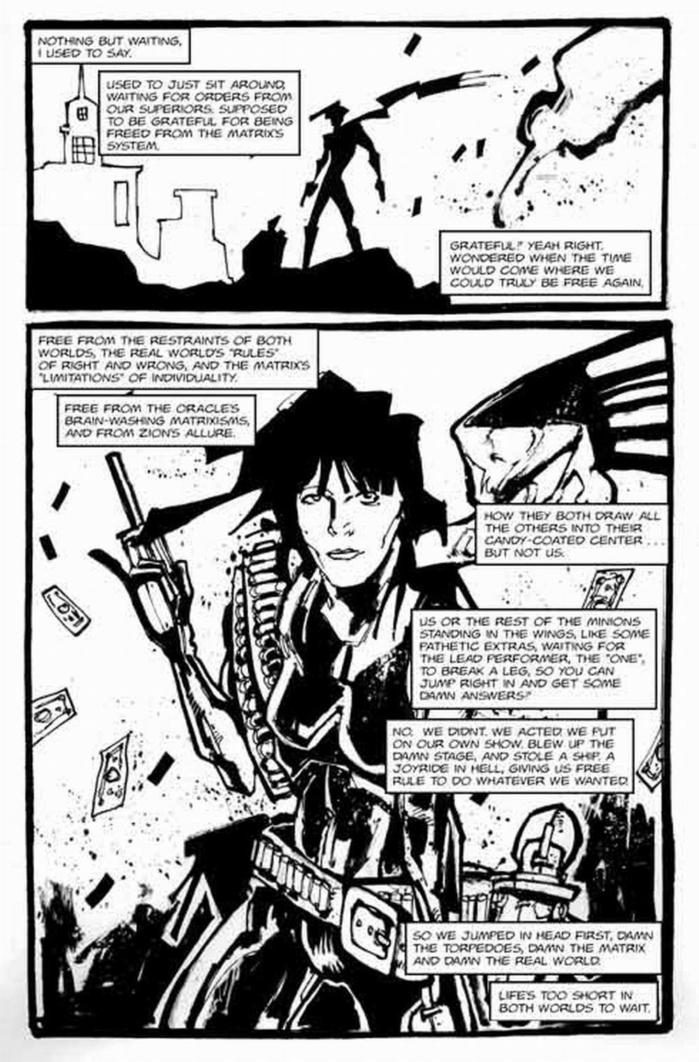Read online The Matrix Comics comic -  Issue # TPB 2 - 38