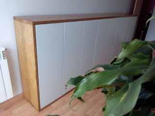 Escalera a medida en roble en Zaragoza