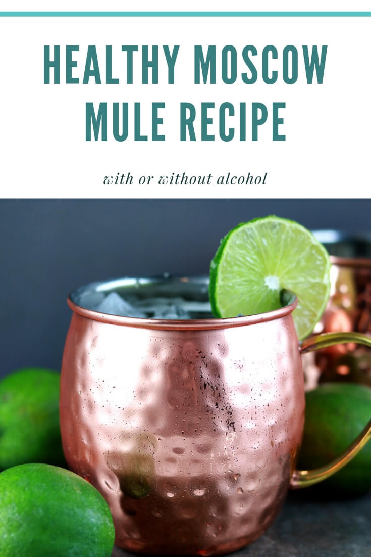 Skinny Moscow Mule Recipe (With or Without Alcohol) Everything Pretty