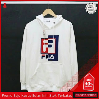RRC082S24 Sweater Wanita Hodie Fila Logo F Wanita BMGShop