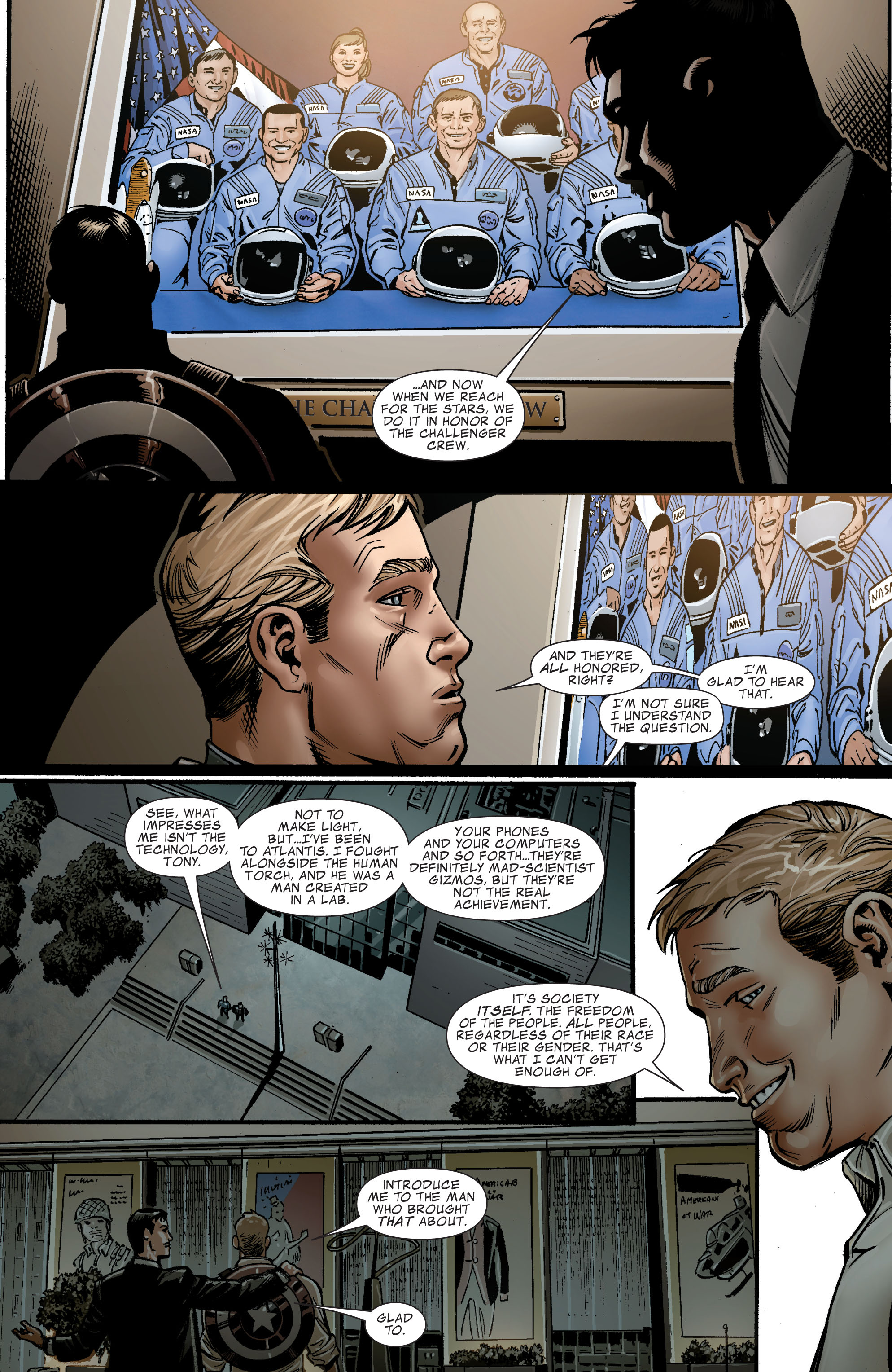 Captain America: Man Out of Time 3 Page 13
