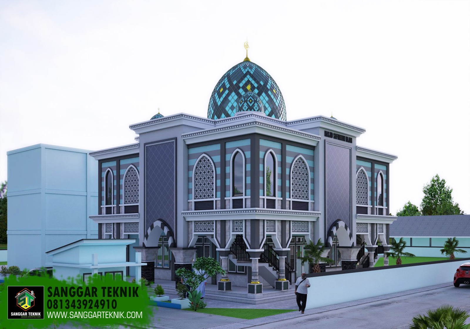 40 Desain  Masjid  2 Lantai  Sederhana  Yang Nyaman 