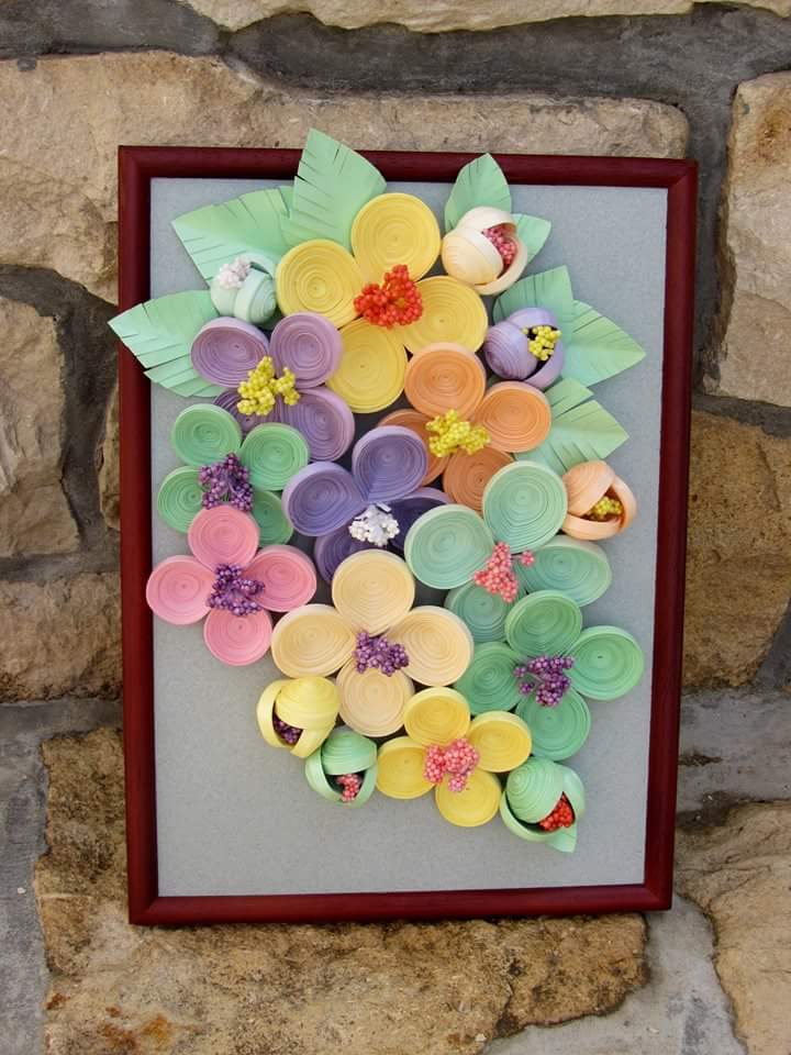 18 Contoh paper quilling yang hasilnya luar biasa...