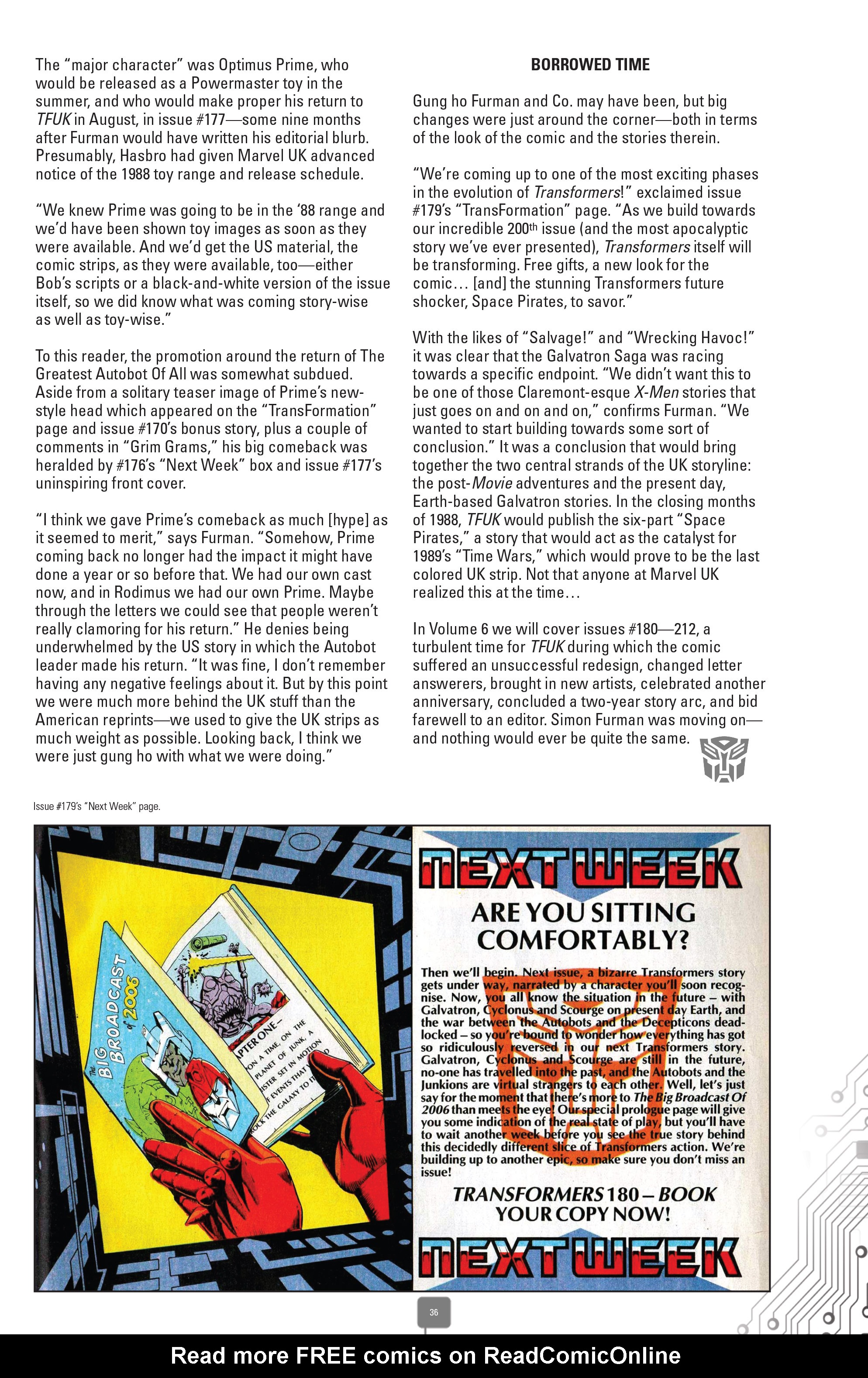 Read online The Transformers Classics UK comic -  Issue # TPB 5 - 38