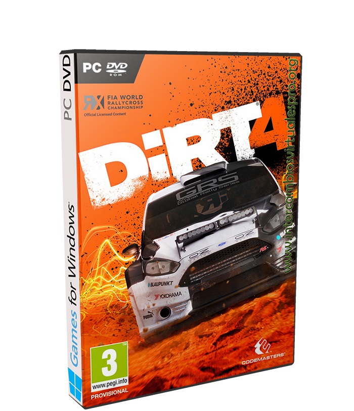 DiRT 4 poster box cover