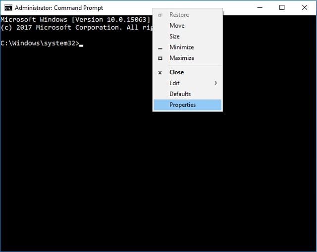 Mengubah Warna Text dan Background Command Prompt (CMD) Windows 3