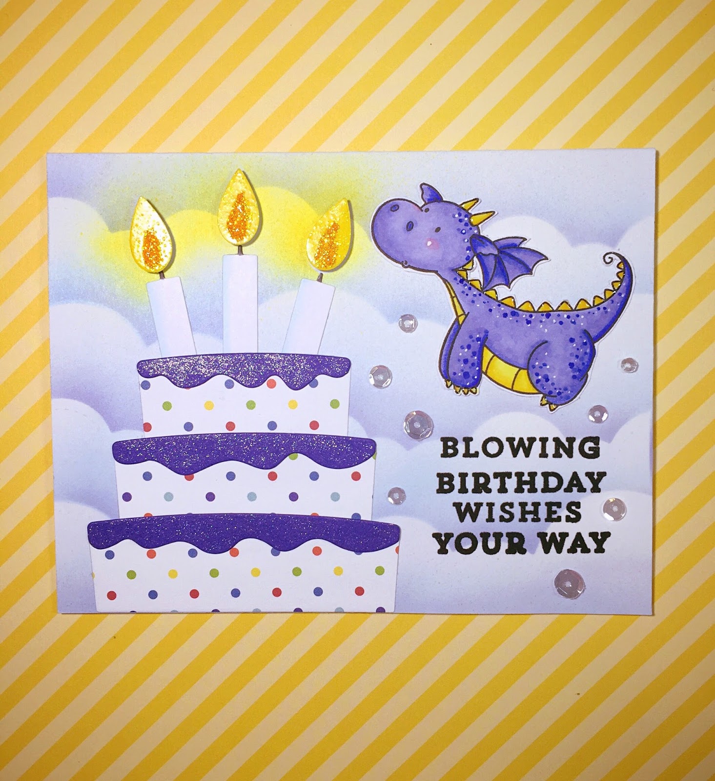 Owl Be Crafty Dragon Birthday Card