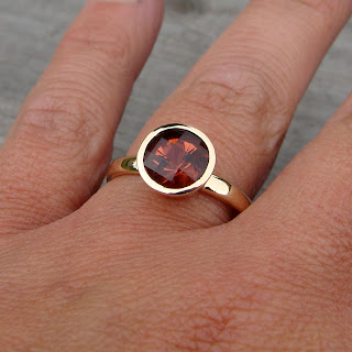 sunstone gold ring