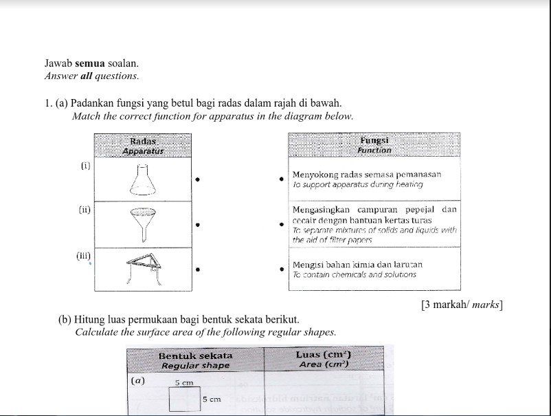 PS2 Sains Ting 1 ~ My School