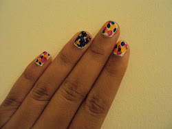 Balloons Nail Art by Lena