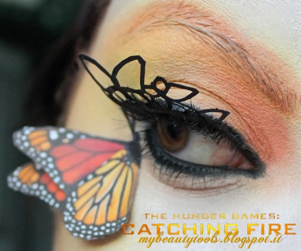The Hunger Games Catching Fire Make Up Nails